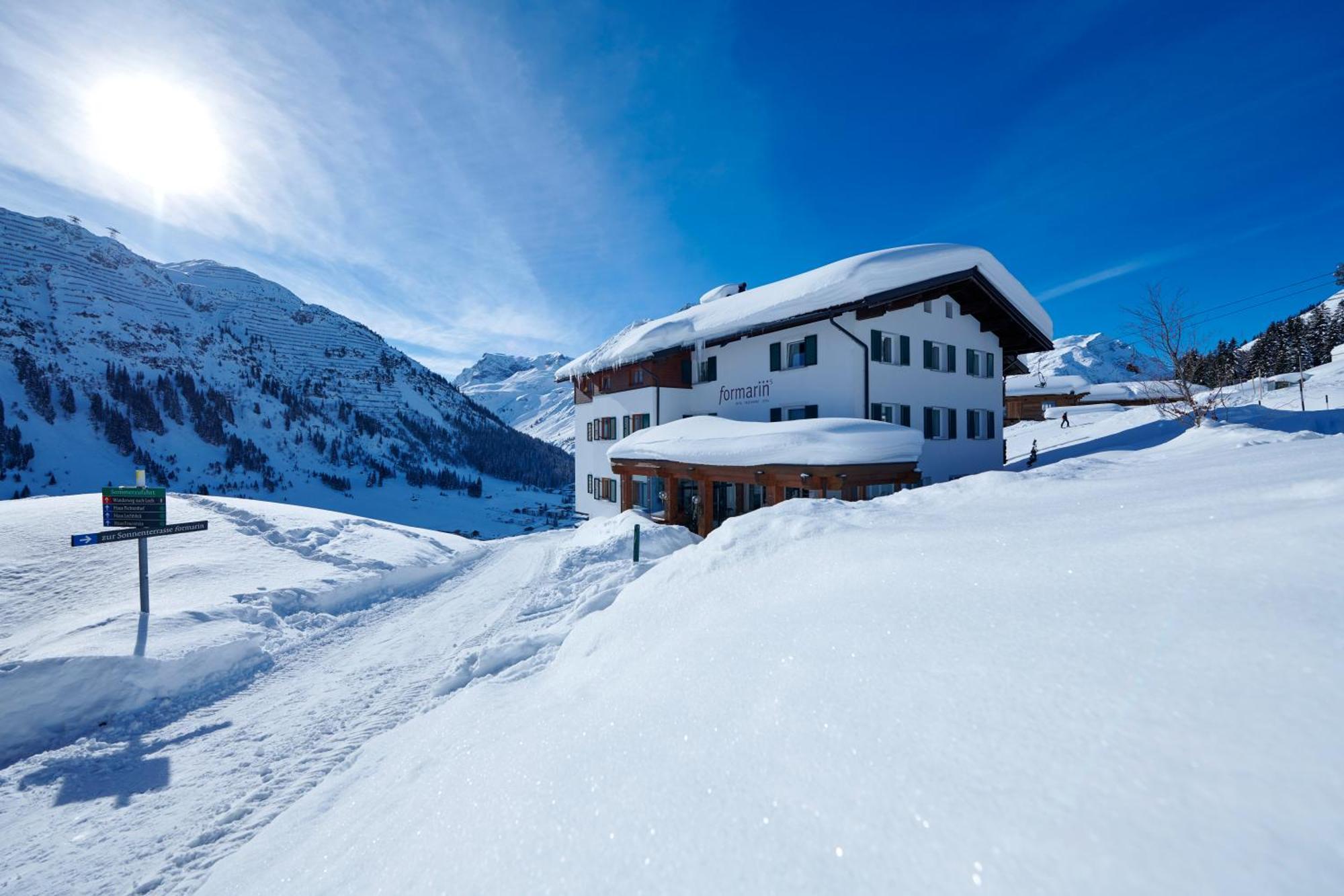 Hotel Restaurant Formarin Oberlech Dış mekan fotoğraf